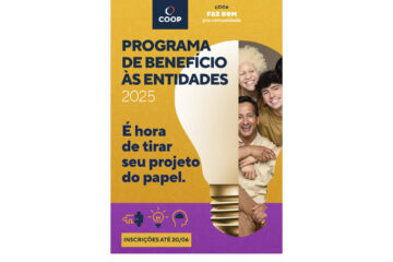 COOP abre inscrições para Programa de Benefício às Entidades