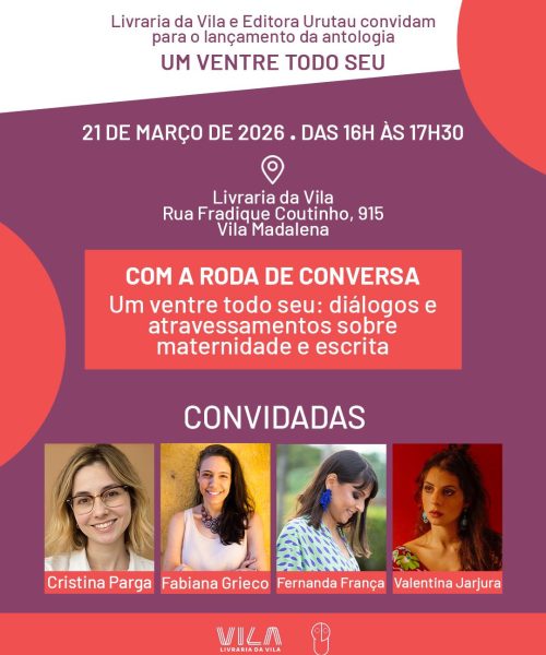 “Um ventre todo seu” reúne escritoras em antologia sobre maternidade