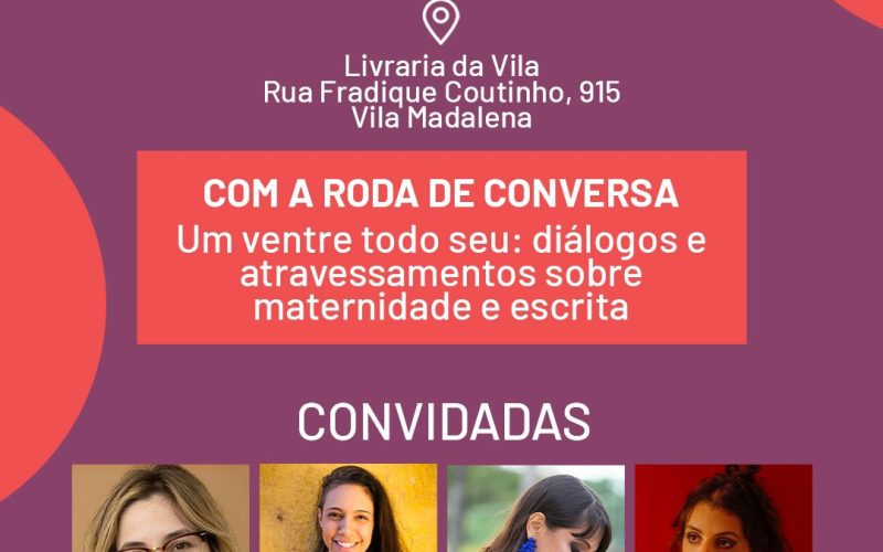 “Um ventre todo seu” reúne escritoras em antologia sobre maternidade