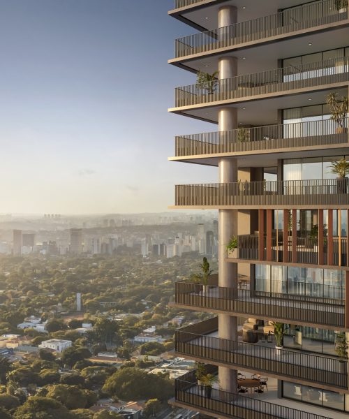 Benx lança residencial de alto padrão nos Jardins com vista para o Ibirapuera e curadoria assinada por grandes nomes da arquitetura