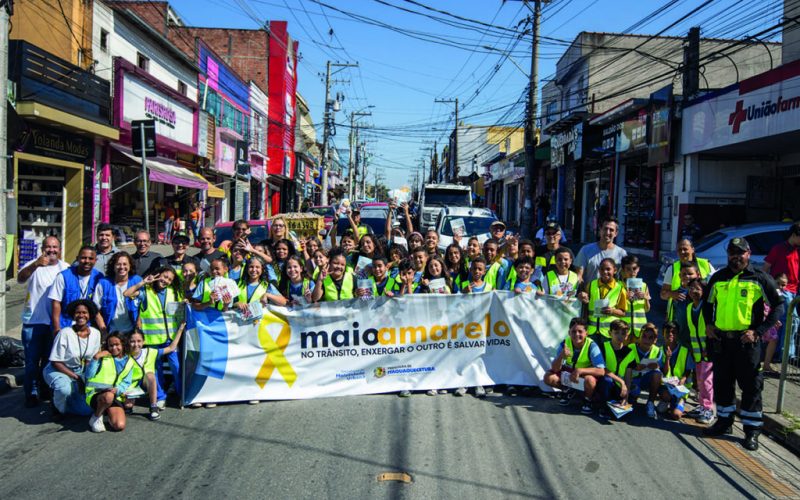 Itaquaquecetuba dá início ao Maio Amarelo com ênfase na conscientização do trânsito