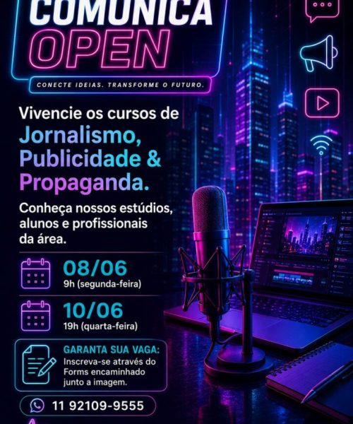 Open Comunica: Centro Universitário Braz Cubas Prepara Evento para a Próxima Semana