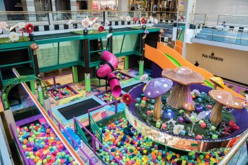 Floresta Encantada transforma o Shopping Anália Franco em um grande parque de aventuras para as crianças