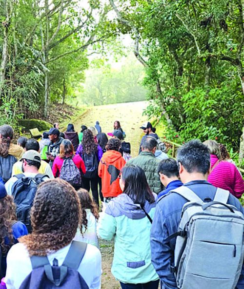 Iniciativa Roteiros explora as belezas do Parque Municipal
