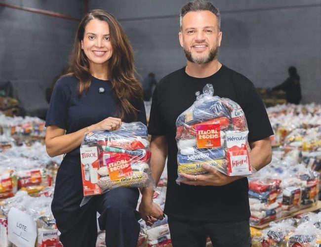 Itaquá monta 5 mil cestas básicas após troca solidária de ingressos
